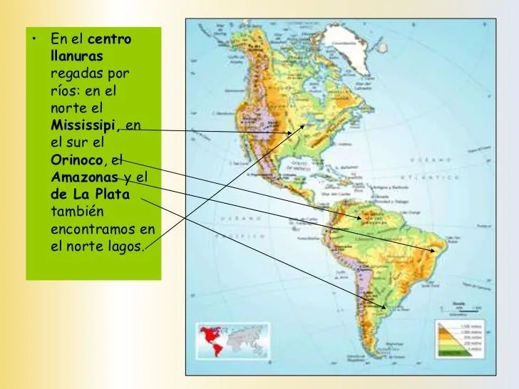 Geografía de américa, 5to básico