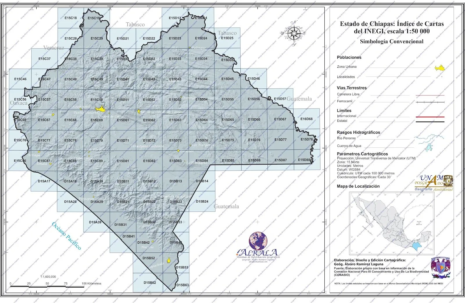 Geografía del Estado de Chiapas: marzo 2012