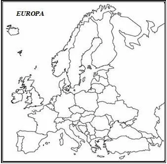 GEOGRAFIA EM FOCO: Continentes: Mapas Mudos