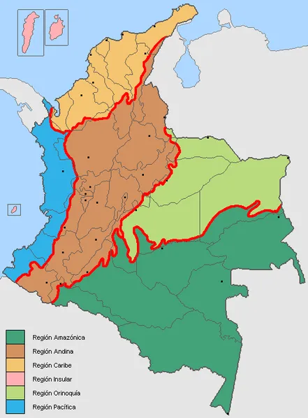 GEOGRAFÍA FÍSICA DE COLOMBIA | colombiaparatoditos