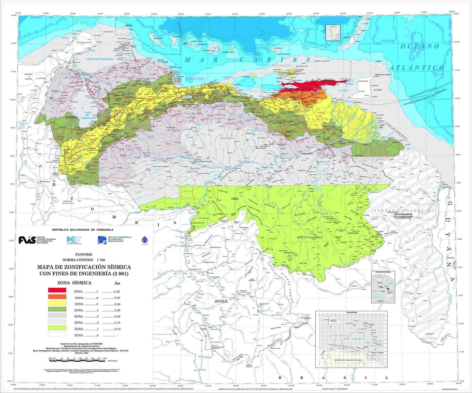 Geología Venezolana: Mapas de Venezuela