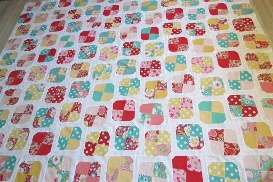 Geta's Quilting Studio: Patchwork quilt top done