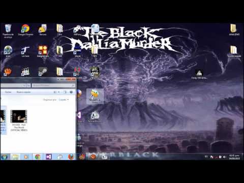 Poner GIF ANIMADOS de fondo de pantalla en WINDOWS 7 + algo que se ...