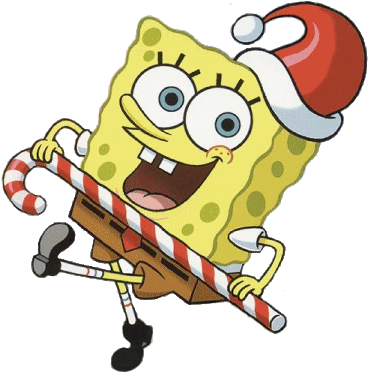 gif Bob esponja Navidad