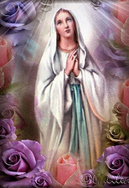 Gifs y Fondos PazenlaTormenta: IMÁGENES DE LA VIRGEN DE LOURDES