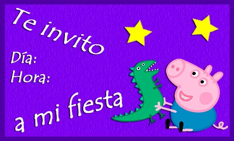 Gifs y Fondos PazenlaTormenta: TARJETAS DE INVITACIÓN A CUMPLEAÑOS ...