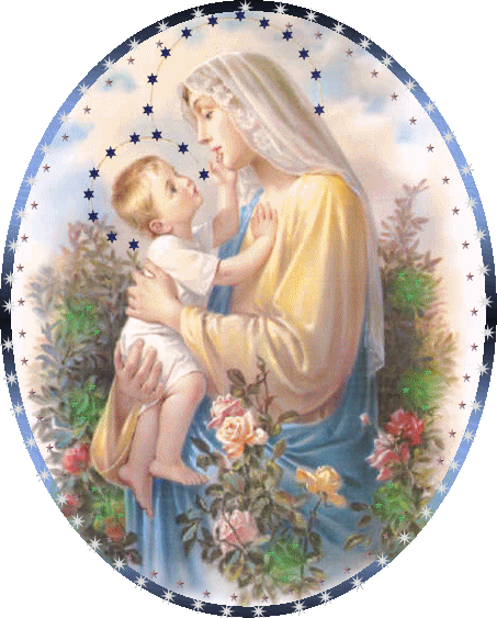 GIFS : IMÁGENES ANIMADAS DE LA VIRGEN MARÍA