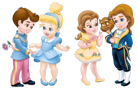 Gifs Linda Lima: Princesas Disney Baby