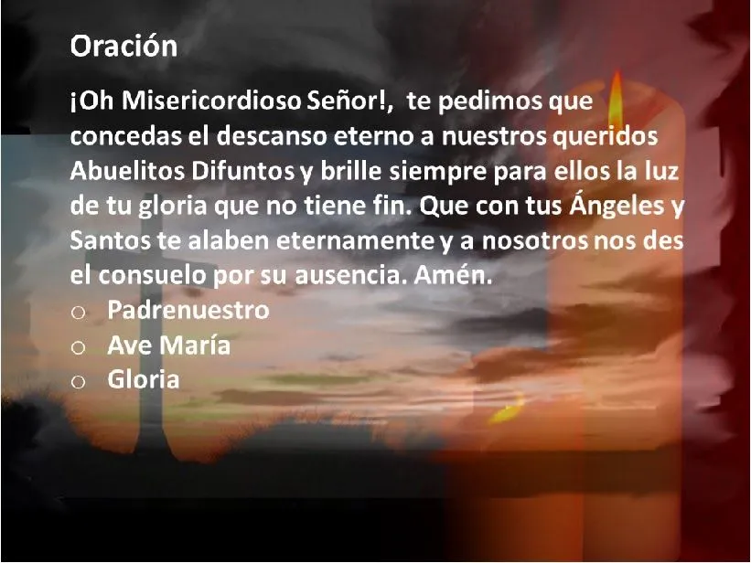 Gifs de oraciones: Oraciones por los fieles difuntos