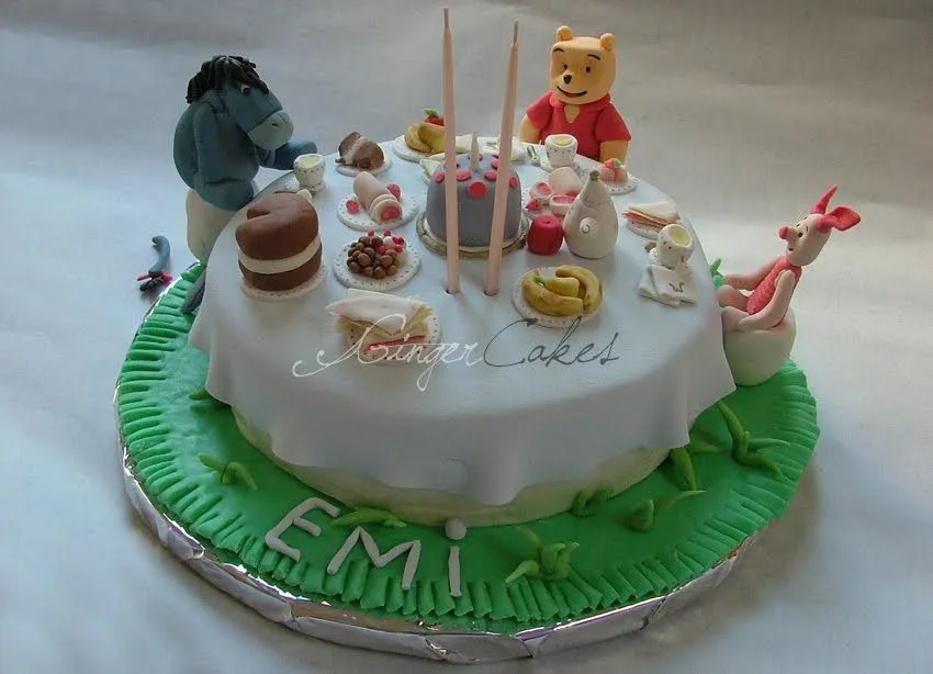 GingerCakes!: Torta Té con Winnie Pooh