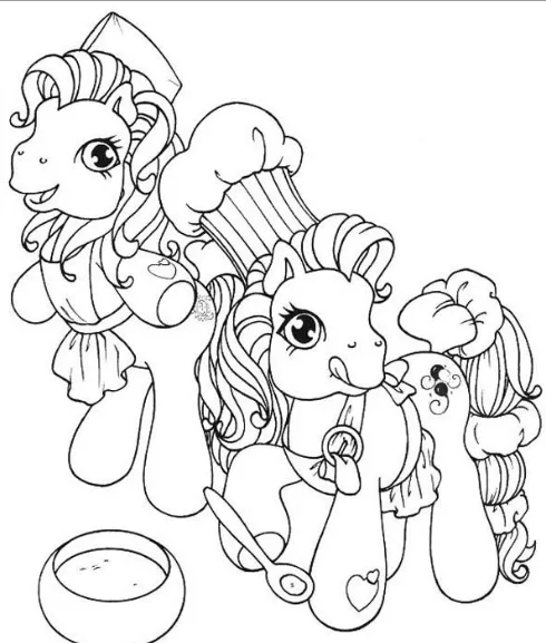 Disegni da colorare e stampare di My Little Pony - Imagui