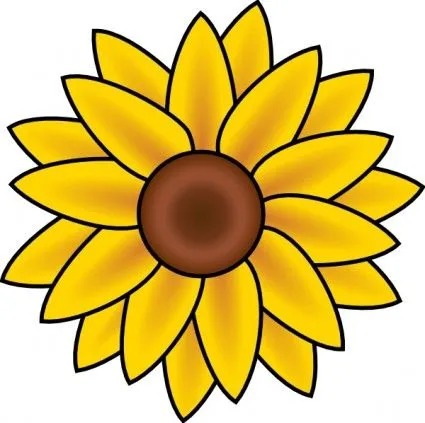 Girasol Clip Art-Vector Clip Art-vector Libre Descarga Gratuita