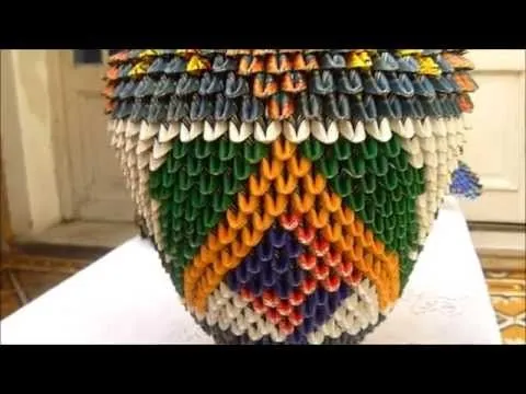 Girasol - Origami 3D - YouTube