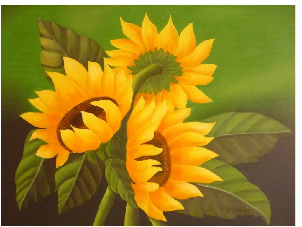 Girasoles Luis Jesus Hurtado Hernandez - Artelista.