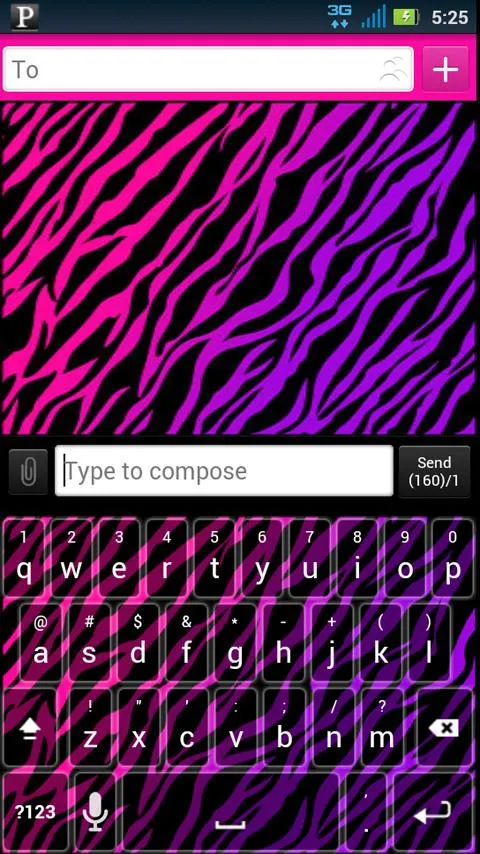 Girly Zebra Keyboard Skin - Aplicaciones Android en Google Play