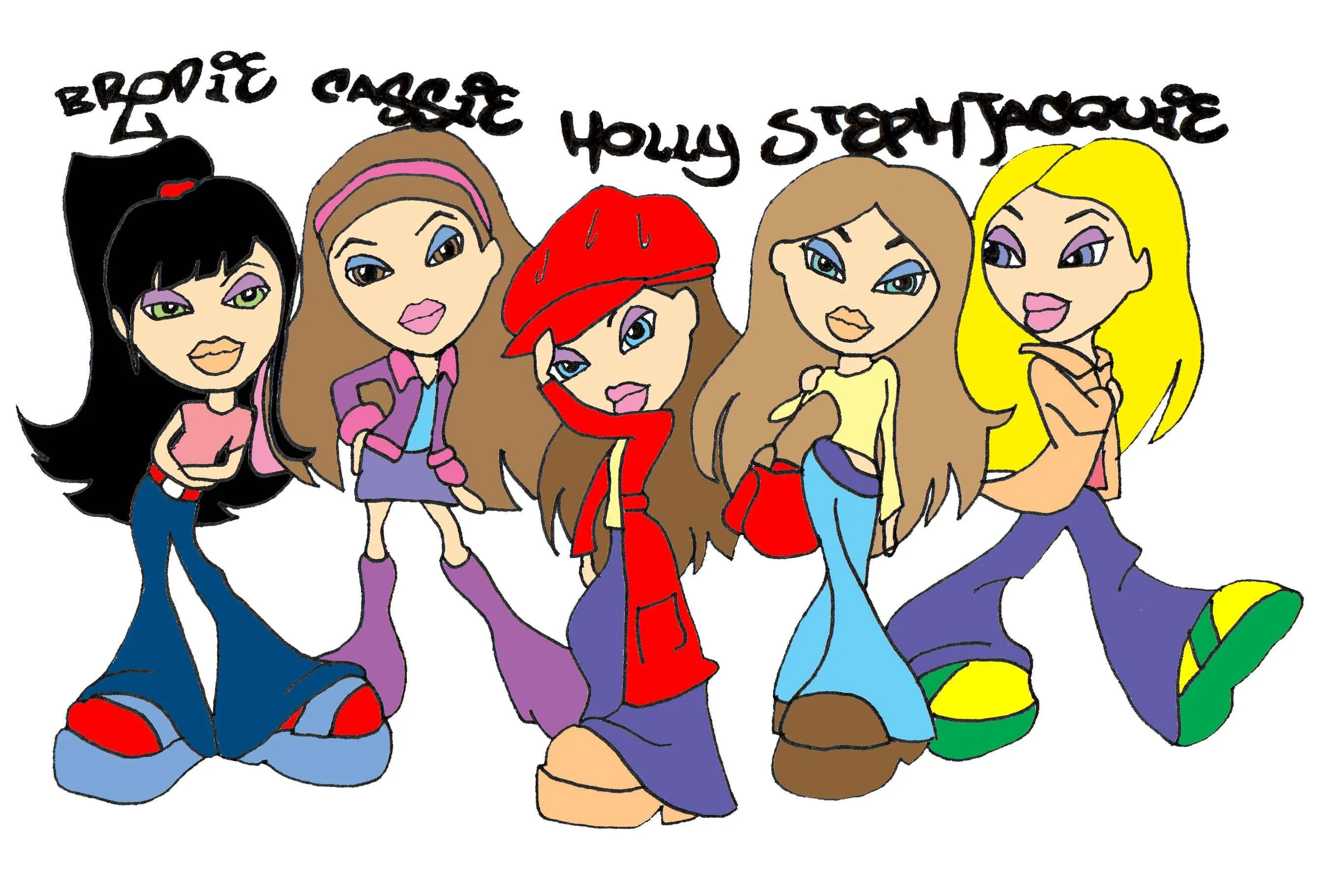 Girlz as Bratz by Winged-Villain on DeviantArt