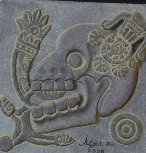 Glifo Nominal Nacimiento de Tezcatlipoca Cult. Azteca Alfonso ...