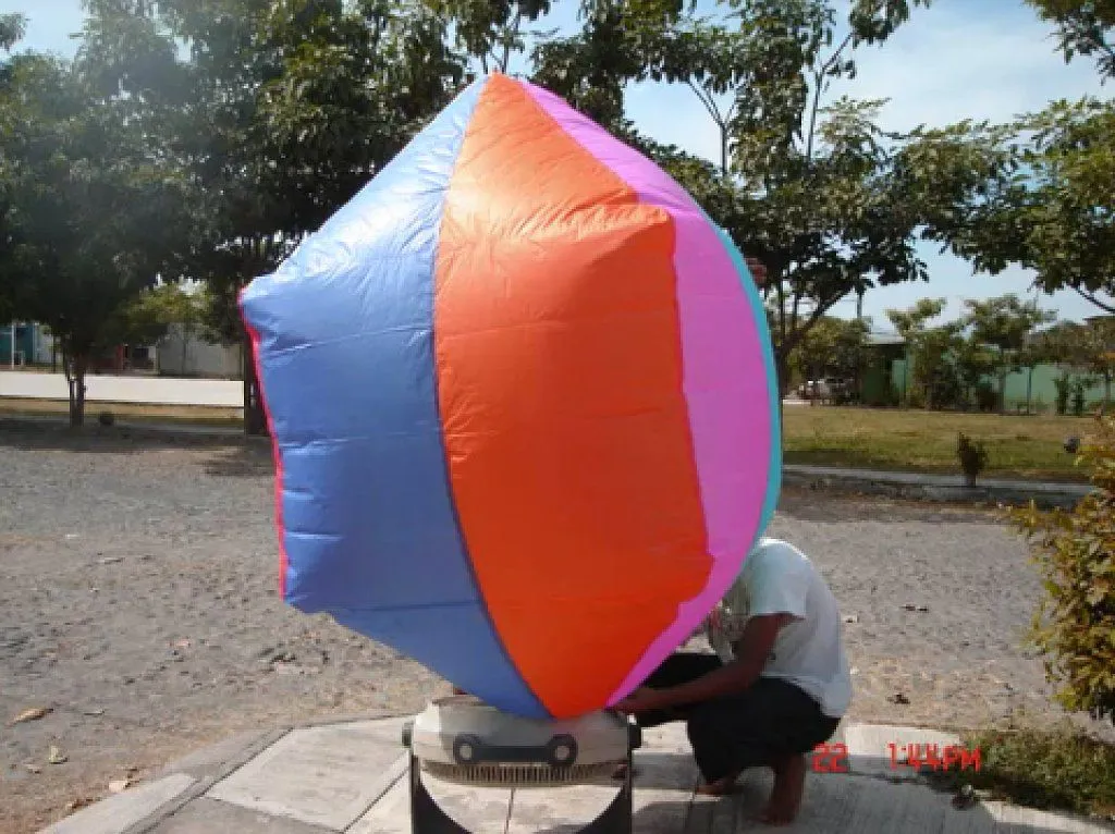 Cómo hacer un globo aerostático | Aprender manualidades es facilisimo.