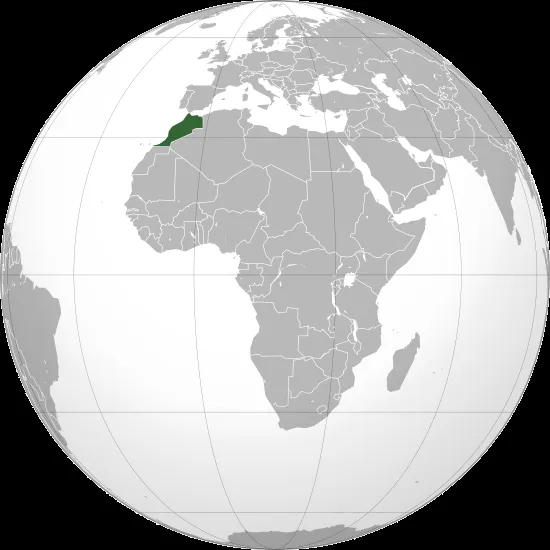 Globo Terráqueo: Marruecos