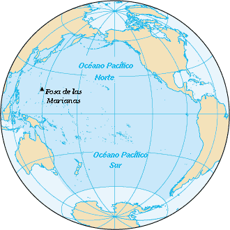 Globo Terráqueo - Océano Pacífico | Mapas y más 