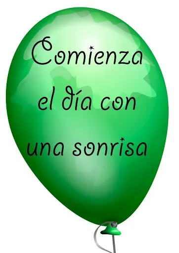 GLOBOS CON BONITOS MENSAJES