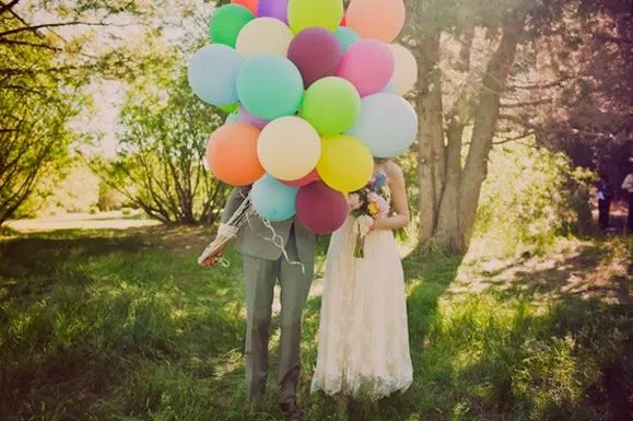 Globos en el cielo! ~ Ma petite folie