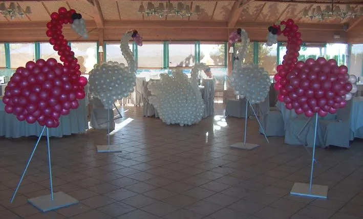 Globos Esdiver: Decoracions amb globus per Comunions, Bodas ...