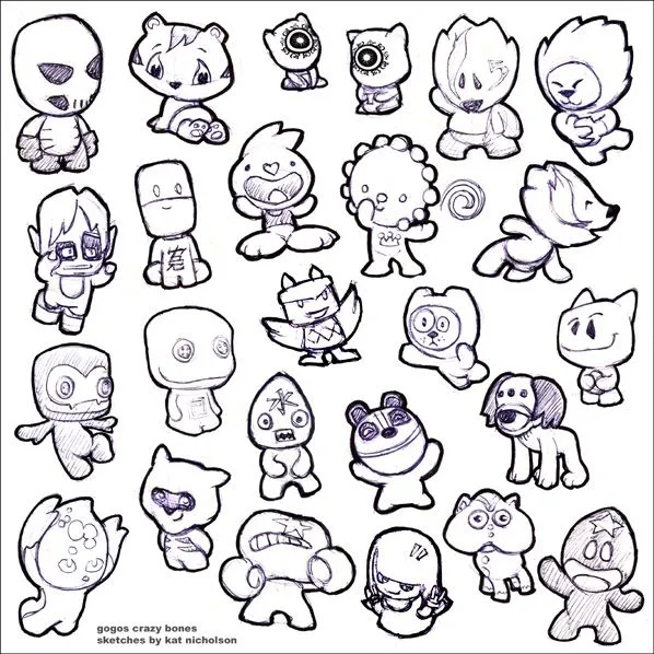 Gogo crazy bones coloring pages free - Imagui