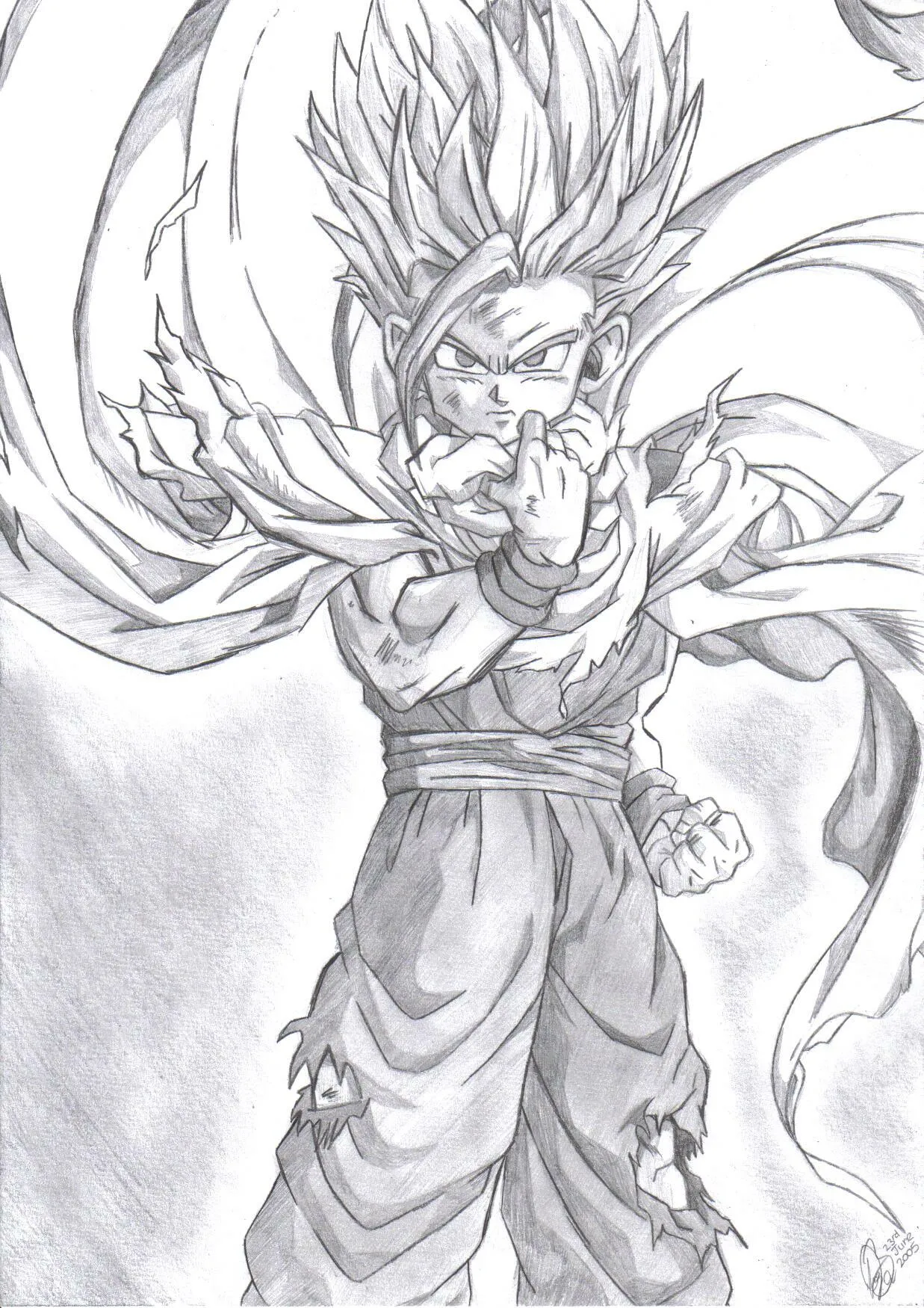 GOHAN – En Blanco y Negro | marbal