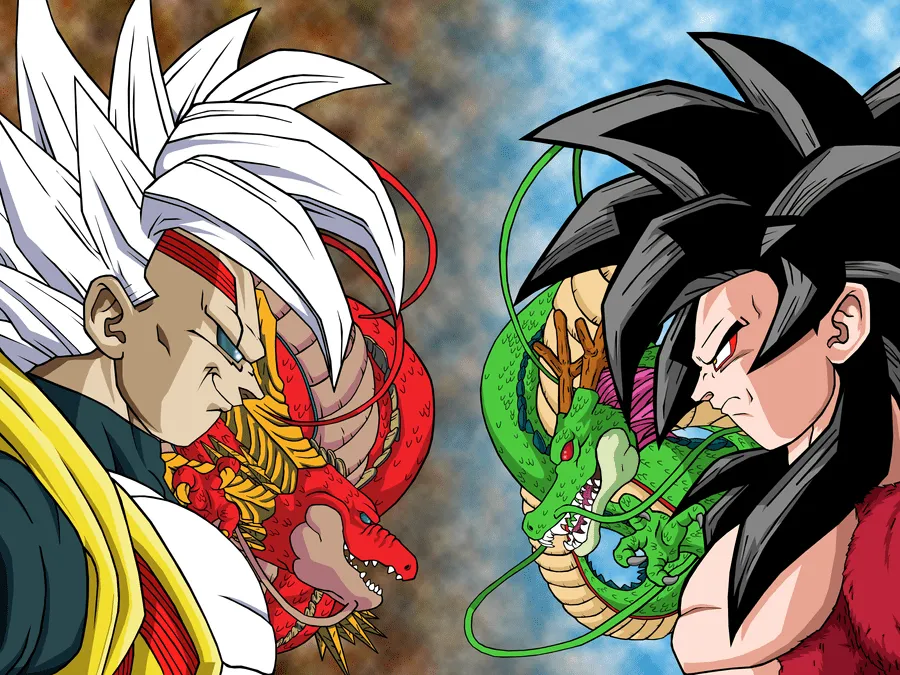 Goku And Vegeta Ssj4 Wallpaper | coolstyle wallpapers.