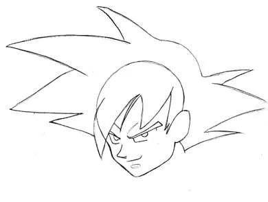 Goku de Dragon Ball - Tutoriales de Como dibujar a en Personajes ...