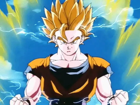 Imagen - Goku SSJ2 Electric.png - Dragon Ball Wiki