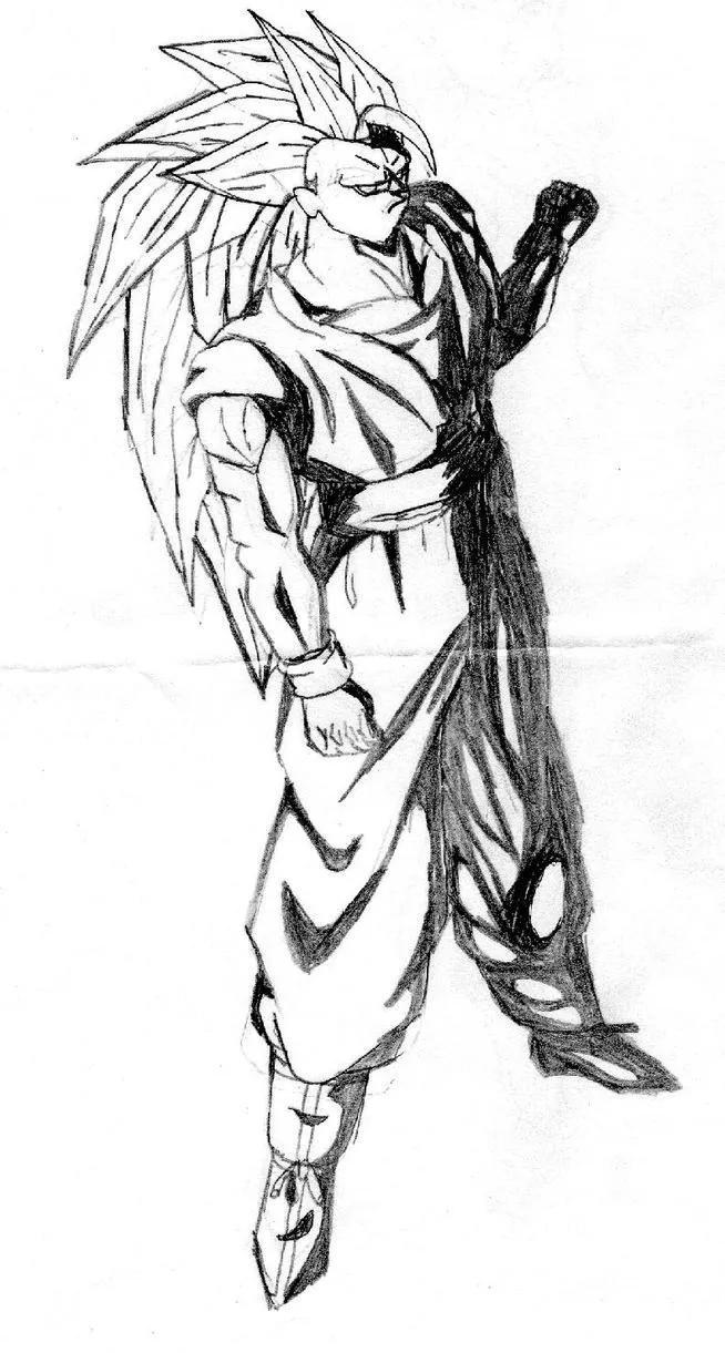 Goku sombras. by DarkLu on DeviantArt