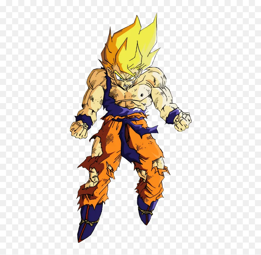 Goku Ssj3 Cuerpo Completo, HD Png Download - vhv