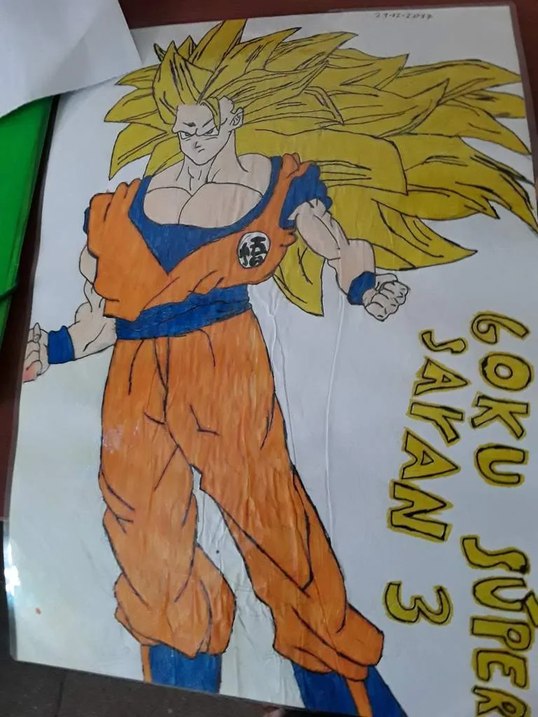 Goku SSJ3 cuerpo entero | DibujArte Amino