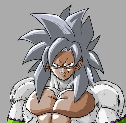 Son Goku ssj5 Half Oozaru by ~ZeroWhiteMonkey on deviantART