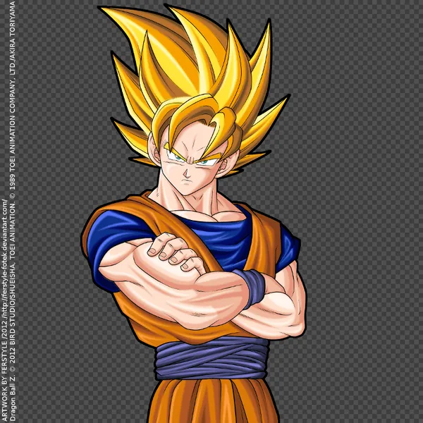 Goku Super Saiyajin by Ferstyle-Fotek on DeviantArt