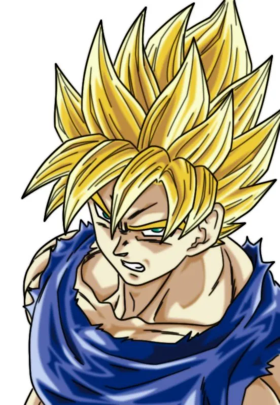 Goku Super Saiyan by Mikel-kun on DeviantArt