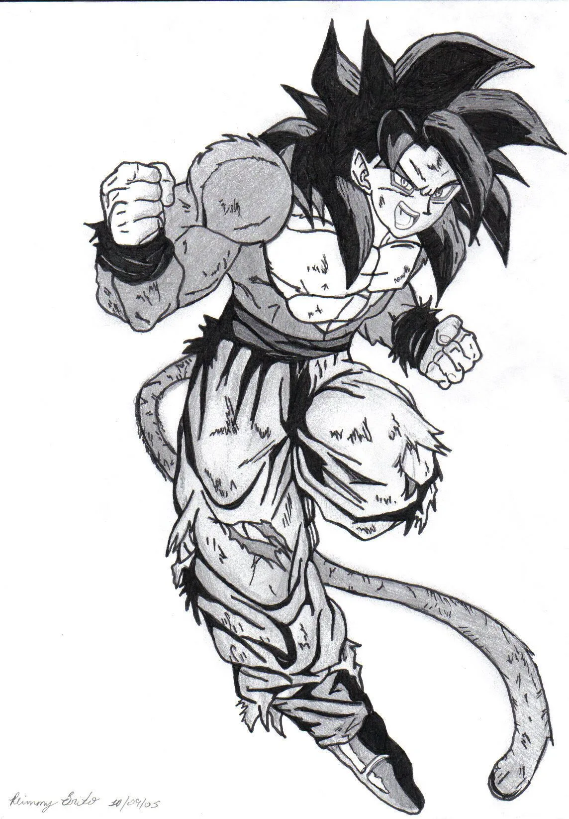 Super Saiyan Goku by ~ExclusivePikz on deviantART