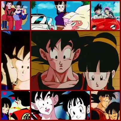 Goku y Milk Collage by Aiybefor-Konichiwa on DeviantArt