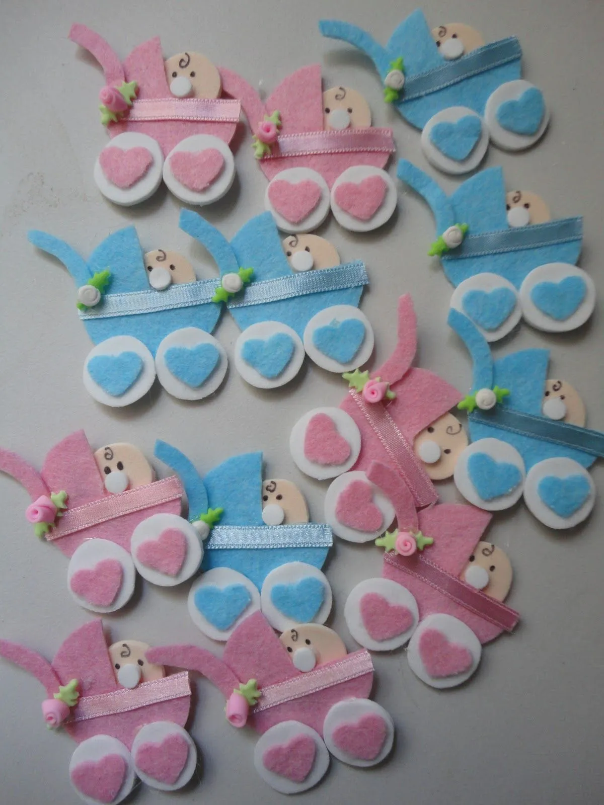 GOMA EVA EN ESPAÑA: Recuerdos para nacimiento en fieltro y goma eva