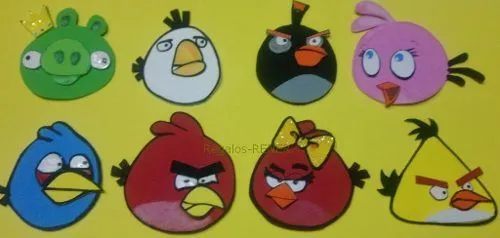 goma eva on Pinterest | Amigos, Angry Birds and Patrones