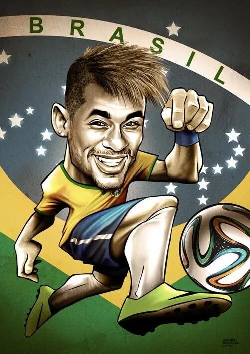 Gonza Rodriguez on Twitter: "Caricatura de @neymarjr #Neymar ...