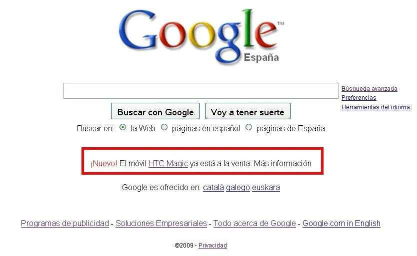 Google anuncia HTC Magic con enlace a Vodafone | Carlos Redondo