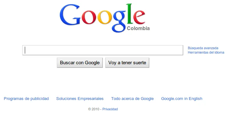 Google Colombia se renueva (actualizado) | we 'r everyware