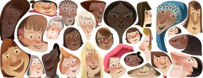 Google dedica su 'doodle' a las mujeres del mundo