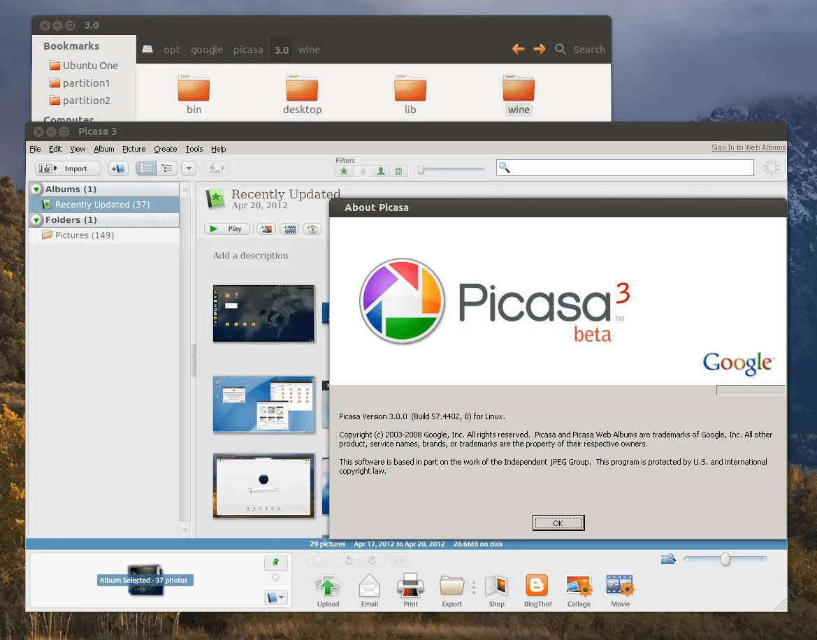 Google Stops Supporting Picasa For Linux ~ Web Upd8: Ubuntu ...