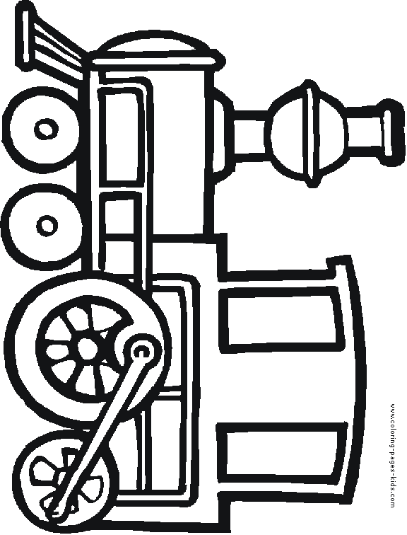 gorgoo.com - Image - vehicle coloring pages for transport of train