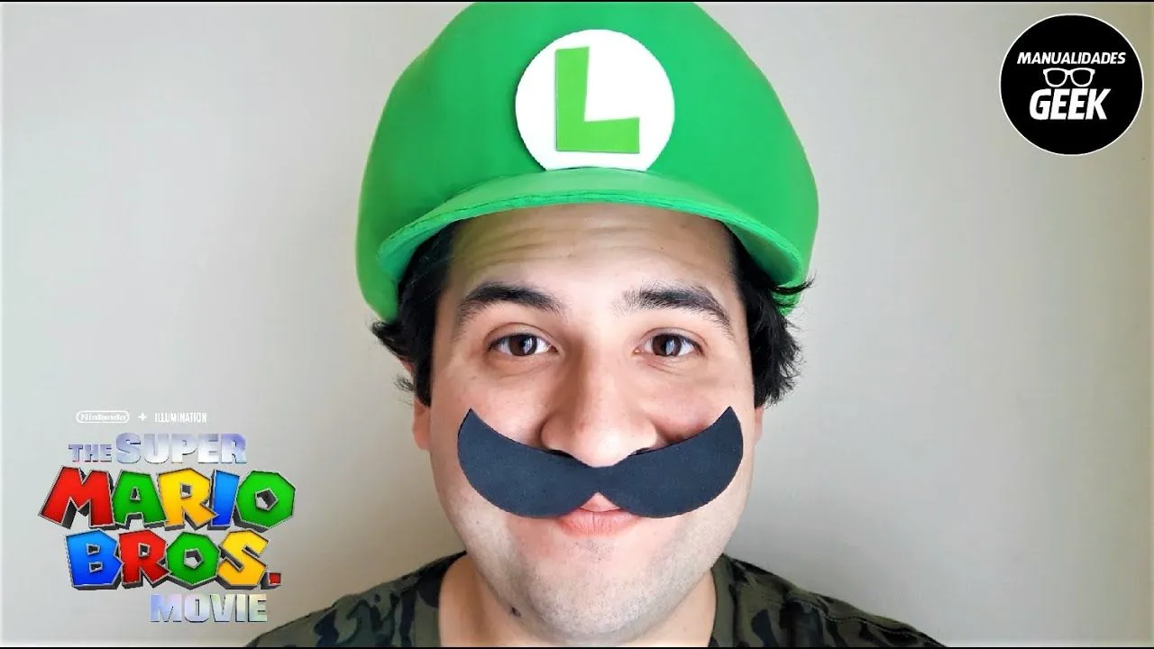 Como hacer la Gorra de Luigi de The Super Mario Bros The Movie DIY/TUTORIAL/MANUALIDAD - YouTube