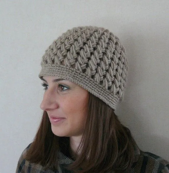 Gorras y boinas solo ganchillo. | Gorros, boinas crochet. Para ...